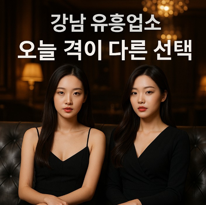 강남 유흥업소 종류
