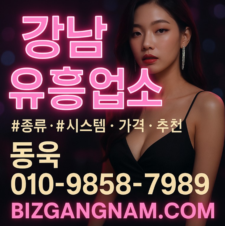 강남 유흥업소 종류 강남 유흥업소 종류