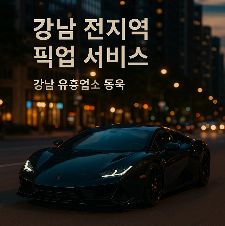 강남 유흥업소 종류 강남 유흥업소 종류