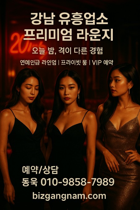 강남 유흥업소 종류 강남 유흥업소 종류