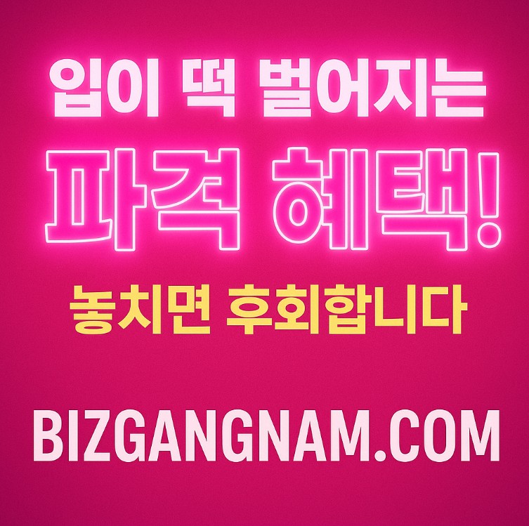 강남 유흥업소 종류 강남 유흥업소 종류